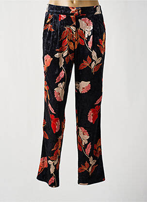 Pantalon droit stretch taille normale noir MOLLY BRACKEN femme