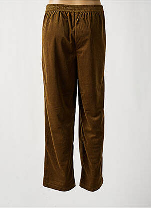 Pantalon droit taille à pinces taille haute vert MOLLY BRACKEN femme
