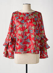Blouse rouge MOLLY BRACKEN pour femme seconde vue