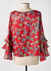 Blouse rouge MOLLY BRACKEN pour femme seconde vue
