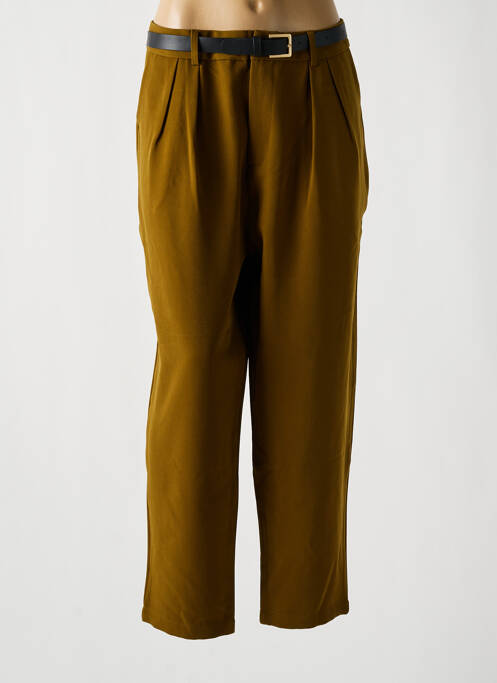 Pantalon droit vert MOLLY BRACKEN pour femme