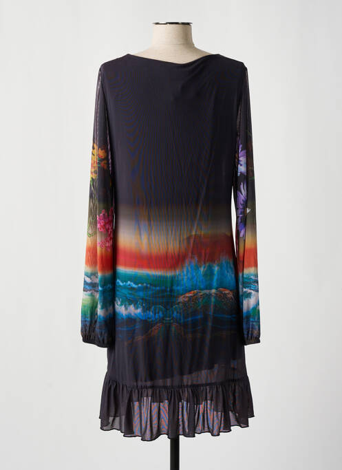 Robe mi-longue gris DESIGUAL pour femme