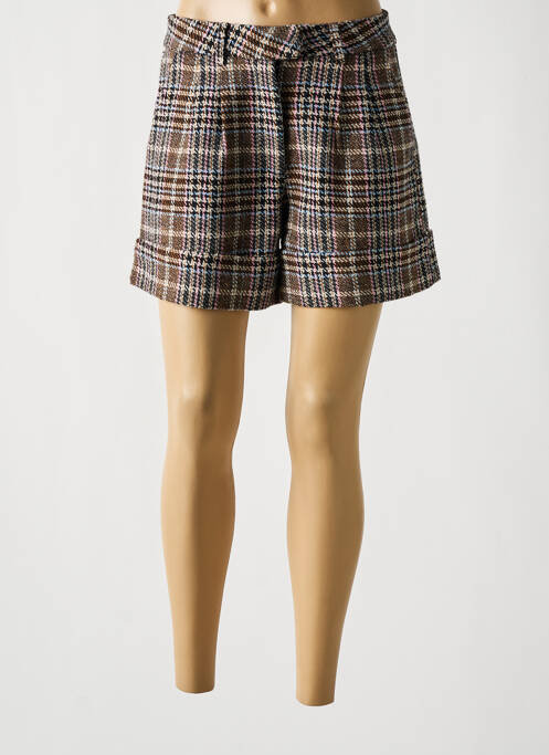 Short marron LILI SIDONIO pour femme