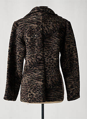 Manteau court poches sans capuche gris FINETTE femme