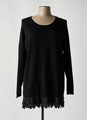 Pull noir FELINO pour femme seconde vue