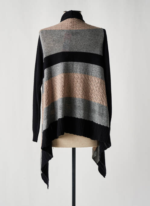 Gilet manches longues gris FELINO pour femme