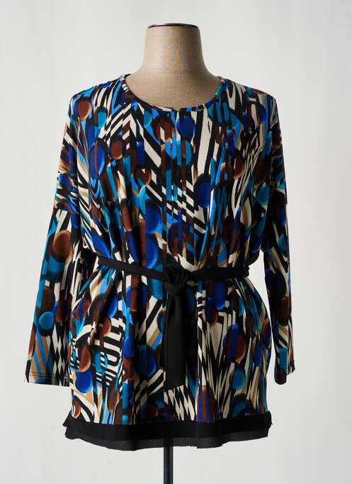 Tunique manches longues bleu KOMODA pour femme