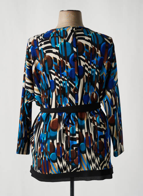 Tunique manches longues bleu KOMODA pour femme