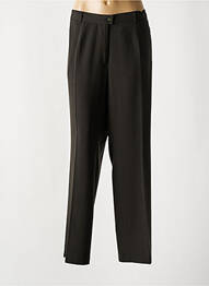 Pantalon droit stretch taille normale vert GERKE MY PANTS femme