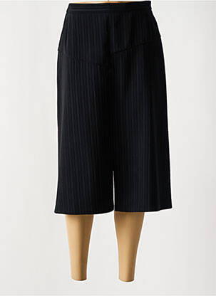 Jupe mi-longue taille à pinces noir MARYVET femme