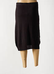 Jupe mi-longue marron FRED SABATIER pour femme seconde vue