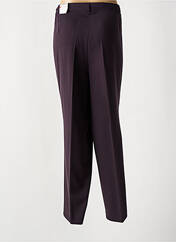 Pantalon droit violet GERKE MY PANTS pour femme seconde vue