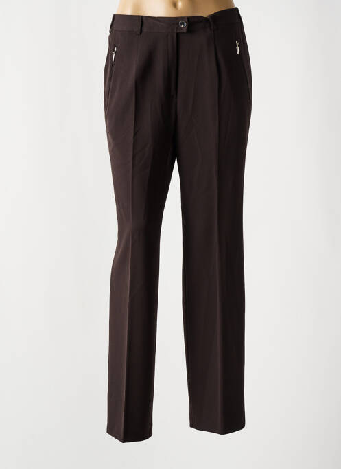 Pantalon droit marron GERKE MY PANTS pour femme
