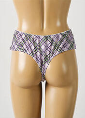 Tanga violet ULLA DESSOUS pour femme seconde vue