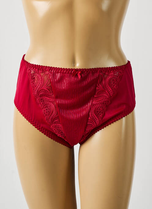Culotte haute rouge ULLA DESSOUS pour femme