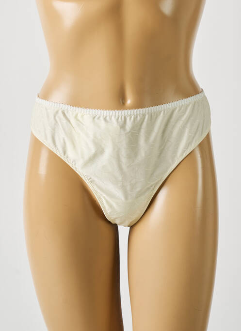 Tanga beige ULLA DESSOUS pour femme