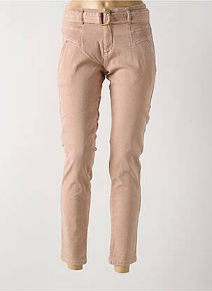 Pantalon slim poches rose PARA MI femme