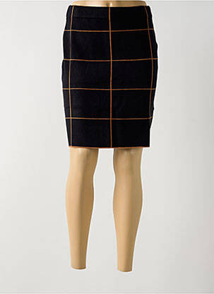 Jupe courte taille élastique noir BETTY BARCLAY femme