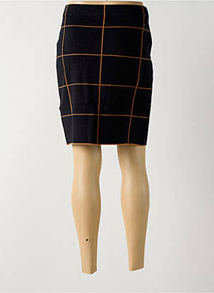 Jupe courte taille élastique noir BETTY BARCLAY femme