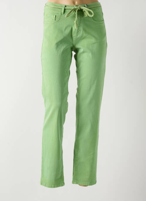 Pantalon slim poches vert PARA MI femme