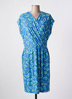 Robe courte manches courtes manches courtes bleu BETTY BARCLAY femme