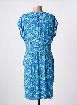 Robe courte manches courtes manches courtes bleu BETTY BARCLAY femme