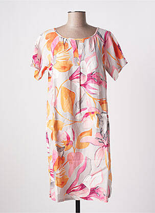 Robe courte manches courtes manches courtes gris BETTY BARCLAY femme