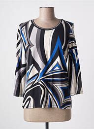 T-shirt imprimé fantaisie manches 3/4 noir BETTY BARCLAY femme
