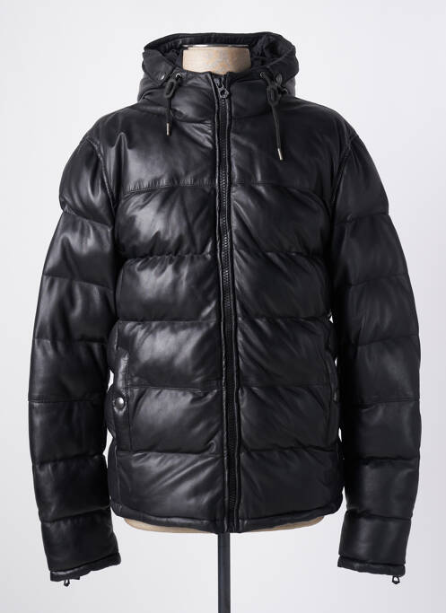 Veste en cuir noir DAYTONA pour homme