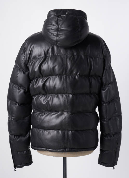 Veste en cuir noir DAYTONA pour homme