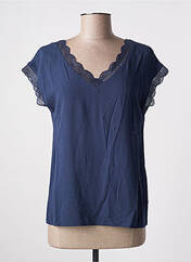 Blouse bleu JULIE GUERLANDE pour femme seconde vue