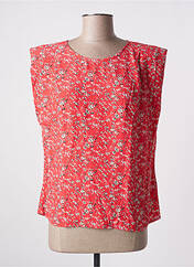 Blouse rouge JULIE GUERLANDE pour femme seconde vue