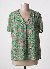 Blouse vert JULIE GUERLANDE pour femme seconde vue