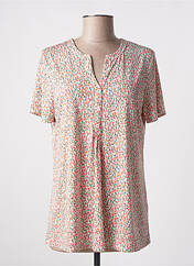 Top orange DIANE LAURY pour femme seconde vue