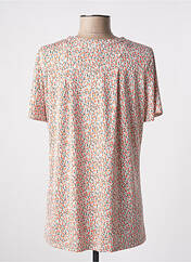 Top orange DIANE LAURY pour femme seconde vue