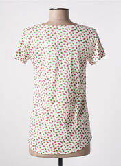 T-shirt blanc C'EST BEAU LA VIE pour femme seconde vue