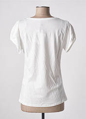 T-shirt blanc JULIE GUERLANDE pour femme seconde vue