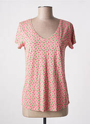 T-shirt rose C'EST BEAU LA VIE pour femme seconde vue