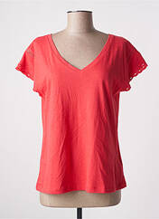 T-shirt rouge JULIE GUERLANDE pour femme seconde vue