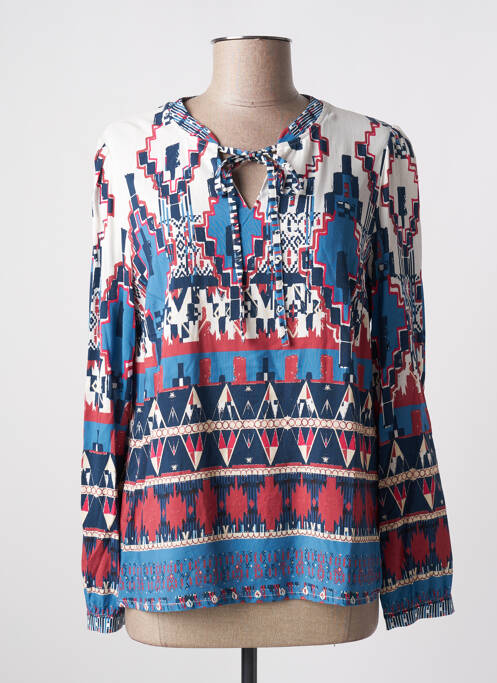 Blouse bleu DIANE LAURY pour femme