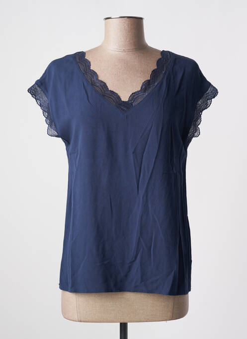 Blouse bleu JULIE GUERLANDE pour femme