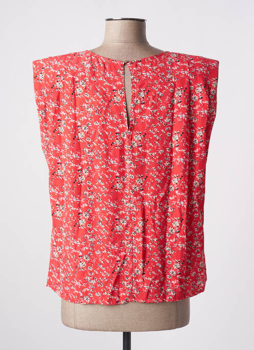 Blouse rouge JULIE GUERLANDE pour femme
