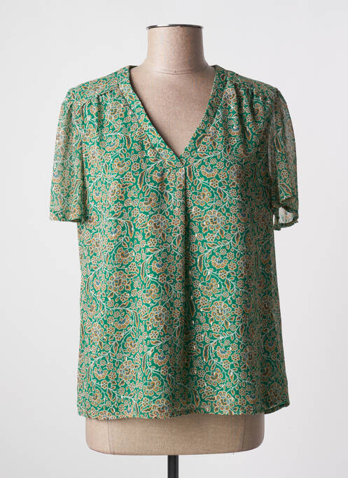 Blouse vert JULIE GUERLANDE pour femme