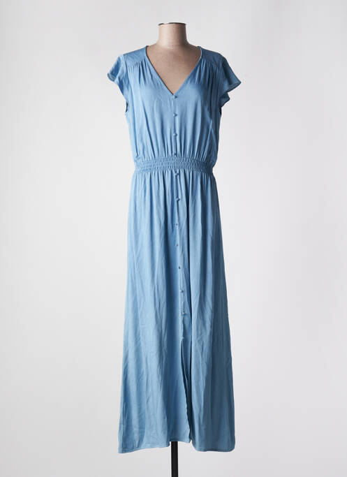 Robe longue bleu JULIE GUERLANDE pour femme
