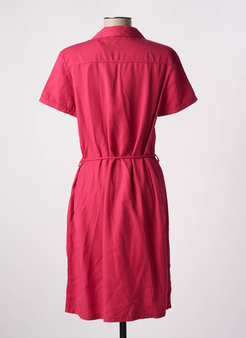 Robe mi-longue rose DIANE LAURY pour femme