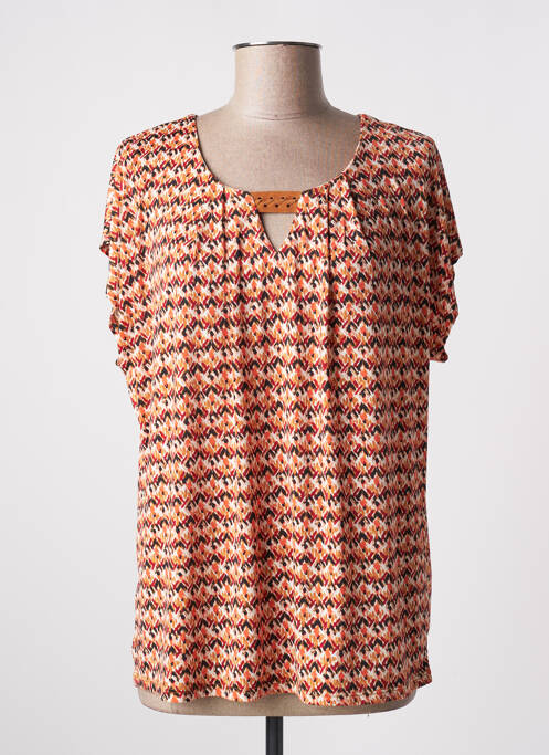 Top orange DIANE LAURY pour femme