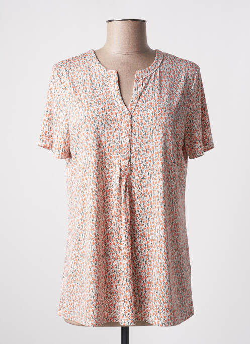 Top orange DIANE LAURY pour femme