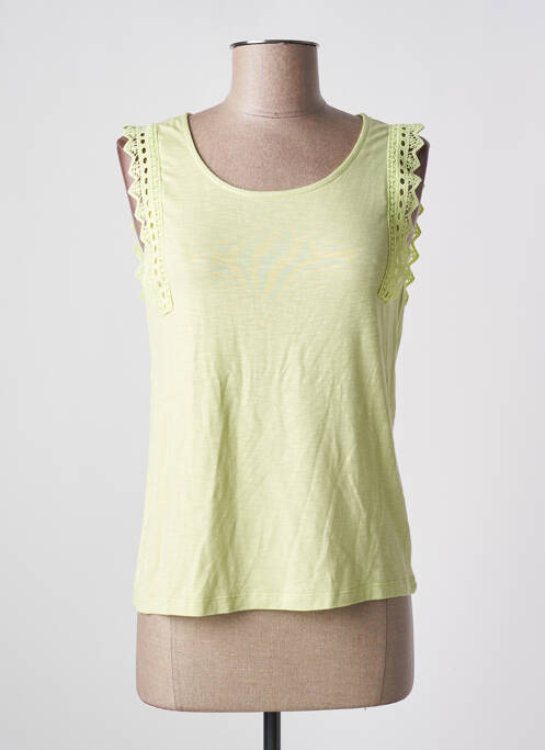 Top vert JULIE GUERLANDE pour femme