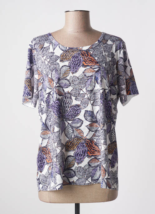 Top violet DIANE LAURY pour femme