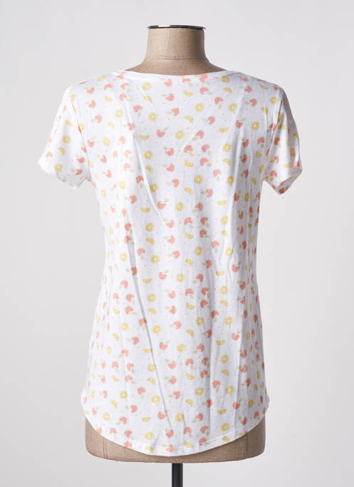 T-shirt blanc C'EST BEAU LA VIE pour femme